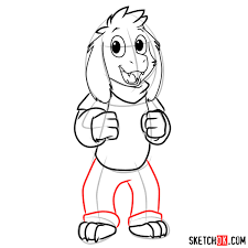 Check out amazing asriel artwork on deviantart. How To Draw Asriel Art Sketchok Easy Drawing Guides