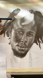 @popcaanmusic #artist #art #explorepage #pencildrawing #popcaan #jamaica🇯🇲