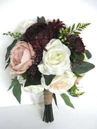 Please message me with your wedding date before purchasing to ensure your order can be delivered. Wedding Bouquet 17 Piece Bouquet Set Silk Flower Bouquet Peach Etsy Flower Bouquet Wedding Simple Wedding Bouquets Small Wedding Bouquets