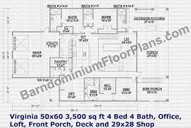 This belongs to 40 60 barndominium floor plans with a shop. Open Concept Barndominium Floor Plans Pictures Faqs Tips And More
