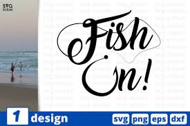 Download Fish On Graphic By Svgocean Creative Fabrica PSD Mockup Templates
