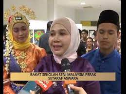 Pendidikan amatlah penting dalam menentukan kemajuan sesebuah negara. Awani Perak Bakat Sekolah Seni Malaysia Perak Setaraf Aswara Youtube