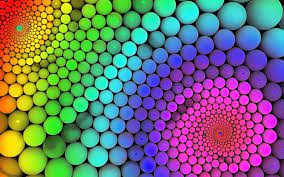 Colorful Moving Circles Hd Moving Wallpapers For Mobile And Desktop Rainbow Wallpaper Optical Illusion Wallpaper Colorful Wallpaper