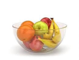 Fresh Fruit Bowl Free 3d Model Fresh Fruit Bowl Food Fresh Fruit
