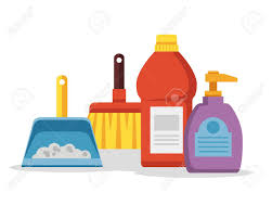 We won't be beaten on price simply because we are the real factory and our lanyards are produced by us in the most economical and efficient way possible and then delivered directly to you the end user. Cleaning Supplies Vector Flat Cartoon Illustration Royalty Free Cliparts Vectors And Stock Illustration Image 59706839