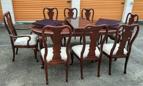 They have a very large collection of thomasville furniture antique ready for sale today. Thomasville Dining Dining Table Setting Dining China Cabinet For Sale