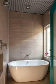 Check spelling or type a new query. Back To Wall Freestanding Bath Is A Great Option When Space Is Limited