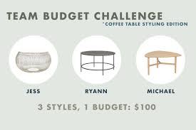 Trunk style storage coffee table: 3 Styles 100 Budget How To Style Your Coffee Table Like A Literal Pro