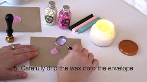 Each) of best selling colors and 2 spoons (small and large) and 2 soy candles as heat source.a great value! Wax Seals 101 Using Sealing Wax Beads Youtube