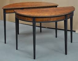 Check spelling or type a new query. The Finished Pair Of Half Round Tables Finewoodworking