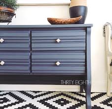How to paint a dresser. How To Add Amazing Texture To Furniture Thirty Eighth Street