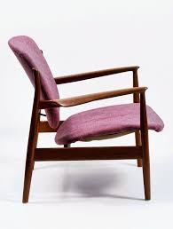 finn juhl easy armchair model 136 classic furniture design modernist furniture fabric armchairs