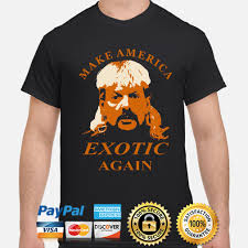 With this joe exotic 2020 shirt, you'll show your support for the true tiger king. Tiger King Make America Exotic Again Joe Exotic Shirt Hoodie Sweater Long Sleeve And Tank Top