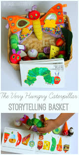 The very hungry caterpillar by eric carle. The Very Hungry Caterpillar Storytelling Basket The Imagination Tree