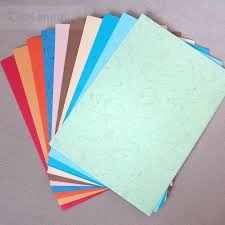 From cardstock and neutrals, to specialty paper and delightfully designed ones, you're sure to find the perfect paper for your next handmade card. Verdadero Wireless Buying 50sheets A4 Colorful Embossed Paper Dermatoglyph Paper Diy Invitation Card Making Craft Paper Best Offers