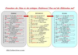 Präsens, präteritum, perfekt, plusquamperfekt, futur i, futur ii. Perfekt Prateritum Und Futur I Prateritum Deutsch Lernen Kinder Deutsch Unterricht