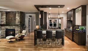 You can match them with dark flooring, a dark accent wall or a dark countertop. Contemporary Rustic Cabinets With A Dark Finish Crystal Cabinets