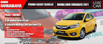 Kredit honda brio satya & rs bandung 2021. Kredit Brio Surabaya 2021 Honda Surabaya