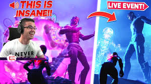 The doors will open, in a metaphorical sense, 30 minutes before each show. Nick Eh 30 Reacts To Travis Scott Concert In Fortnite Youtube