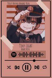Toilet Bound Hanako Kun Spotify Code Tiny Light Artesanias De Anime Mejores Peliculas De Anime Musica Anime