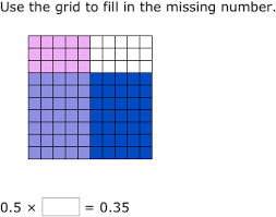 These printable number line multiplication worksheets are meticulously created to help young ones tune their skills at multiplication with topics like drawing hops on number lines, matching number lines with multiplication sentences and more. Ixl Complete The Decimal Multiplication Sentence Using Grids 5th Grade Math