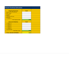 If that seems like too many steps, we have created a free, downloadable present value calculator in excel that performs this calculation for you automatically. Estimate Spreadsheet Template Future Funding Calculator Spreadsheet Template Calculator Cash Flow