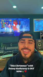 “This Christmas” ft Donny Hathaway is OUT NOW! Best Christmas present ever  is to sing with the great great great, Donny Hathaway