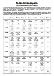 Team Kilimanjaro S 12 Week Training Programme Kilimanjaro Mount Kilimanjaro Hiking New Zealand