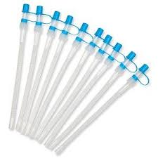 Simply saying something like, use a reusable straw isn't going to work for everyone. 11 Inch Flexible Straws With Caps Package Of 10 Help Caregivers Promote Drinking Independence Reusable Drinking Straw Straw 10 Things