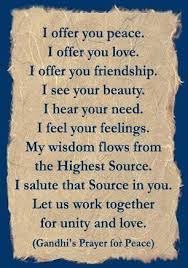 Let Us Work Together For Unity And Love Prayer For Peace Inner Peace Quotes Peace Quotes