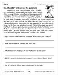 Little worksheets printable worksheets for preschool through grade 5. Short Story With Comprehension Questions 3rd Grade Reading Skills P Reading Comprehension Worksheets Reading Comprehension Reading Comprehension Strategies