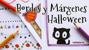 A continuación una recopilación de las más bonitas y originales carátulas para cuadernos escolares de niños y niñas. Margenes Para Cuadernos Divisores Y Bordes Con Dibujos De Halloween 3 Dibujos De Halloween Margenes Para Cuadernos Marcos Halloween