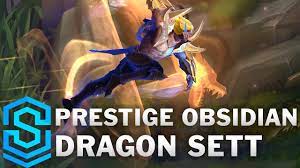 Maybe you would like to learn more about one of these? Prestige Obsidian Dragon Sett Skin Spotlight League Of Legends Youtube