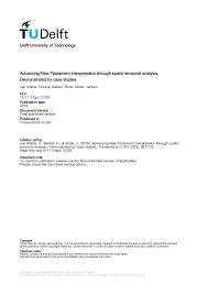 Https Pure Tudelft Nl Portal Files 51427335 Altena Et Al 2018 Transactions In Gis Pdf