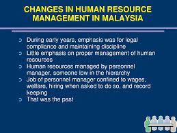 Welcome to the ministry of manpower. Chapter 1 Overview Of Human Resource Management In Malaysia Ppt Download