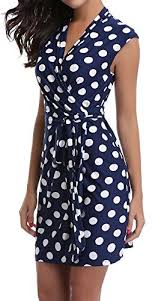 Miss Moly Women S Polka Dots Sleeveless Tailor Chiffon Wr Https Www Amazon Com Dp B0757h1qx1 Wrap Dress Summer Dresses For Women Sleeveless Chiffon Dress