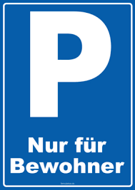 Parkverbotsschilder zum ausdrucken kostenlos : Schild Parken Bewohner Pdf Vorlage Zum Ausdrucken
