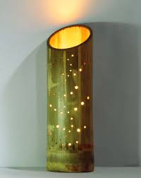 Bamboozledesign Bamboo Lamp Bamboo Light Bamboo Decor