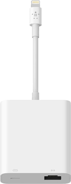 The lightning connector is a small connection cable used with apple's mobile devices (and even some accessories) that charges and connects the devices to computers and charging bricks. Reolink Belkin Ethernet Power Adapter With Lightning Connector B2b165bt