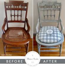Victorian Cane Bottom Chair Painted French Country Chairs Chair Upcycle Chair