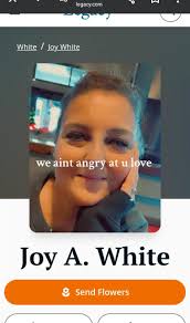 Joy White Passed Away