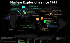 Nuclear Explosions Oh My World Map Wallpaper Explosion Data Visualization