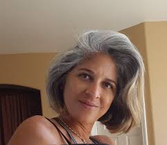 Indian gooseberry is a wonderful cure for grey hair, thanks to the antioxidants and vitamin c that are there in it. Femme 50 Ans Naturally White Silver Grey Hair Another Haircut Trying To Get Rid Off The Highlights That Actually Made The Transition To My Silver Write Go Smoothly Magazine