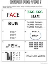 Printable brain teasers worksheets with answers, printable brain teaser worksheets and printable brain teasers are three of main things we want to present to you based on the post title. Rebus Riddles Shefalitayal