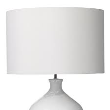 Check out our table lamp base selection for the very best in unique or custom, handmade pieces from our table lamps shops. Dar Nus422 Nushrah Table Lamp Ceramic White Base Only Ideas4lighting