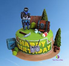 Birthday Cakes Fortnite Map Fortnite Cake By Maty Sweet Designs Brithday Cake 16 Birthday Cake 12th Birthday Cake