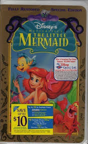 The Little Mermaid Vhs 1998 Special Edition Brand New The Little Mermaid Vhs Little Mermaid Movies The Little Mermaid