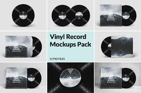 Download Vinyl Record Mockups Pack By Mintmockups On Envato Elements