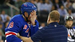 Ever try catching the puck on your stick during a game like drouin. 13 Awful Hockey Injuries Mental Floss
