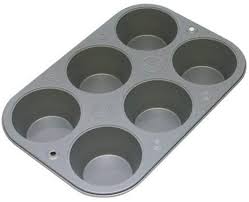 Ovenstuff Non Stick 6 Cup Jumbo Muffin Pan American Made Non Stick Baking Pans Easy To Clean And Perfect For Ma Jumbo Muffin Pans Jumbo Muffins Pan Cookies